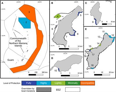 Assessing the quantity and quality of marine protected areas in the Mariana Islands